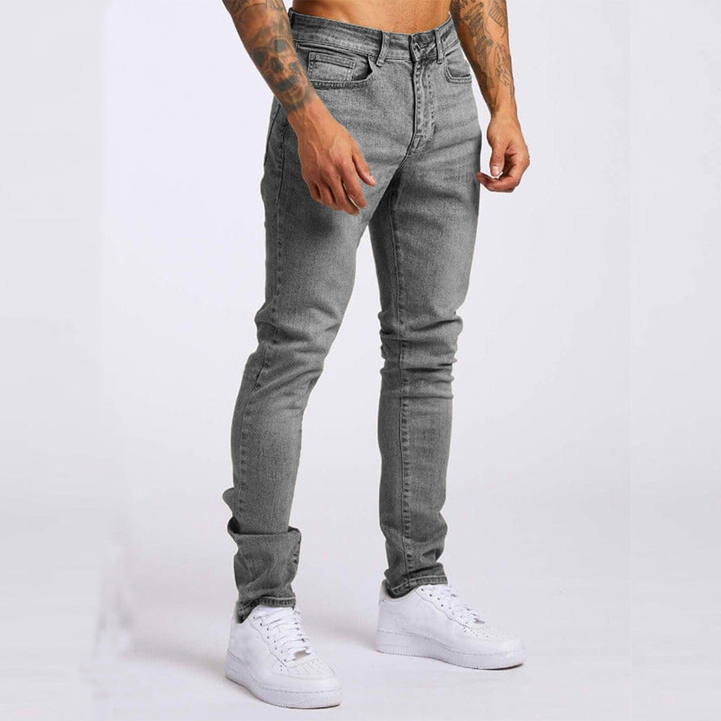 Slim-fit high-stretch skinny jeans