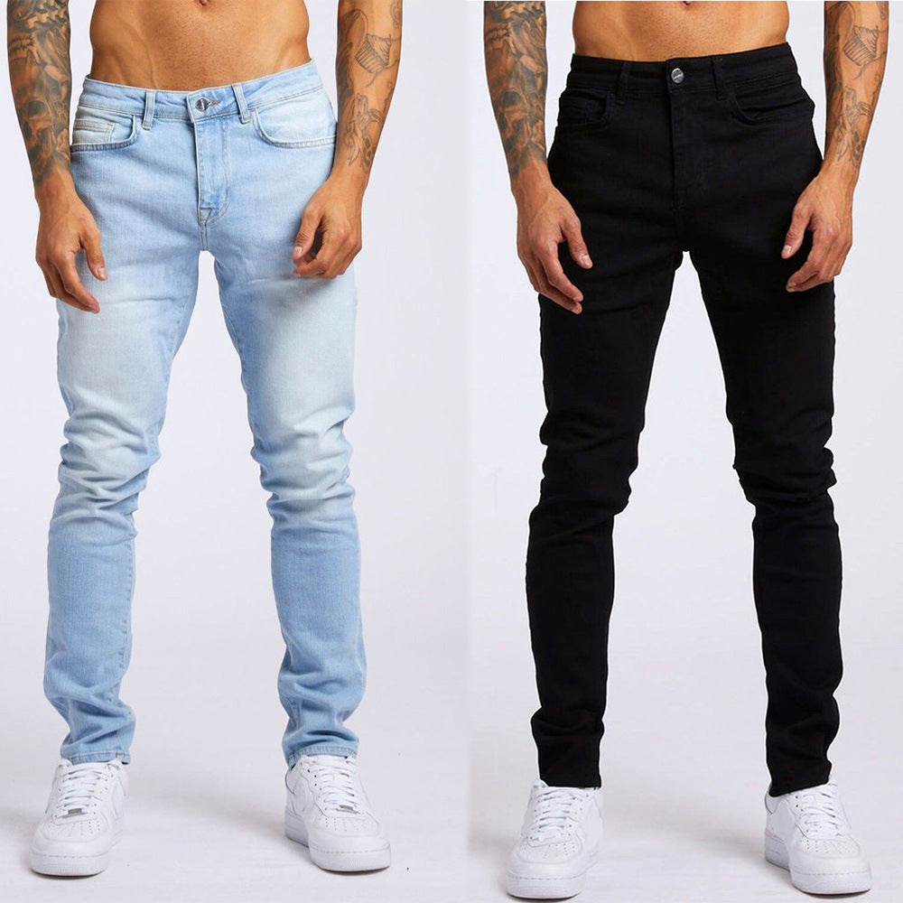 Slim-fit high-stretch skinny jeans